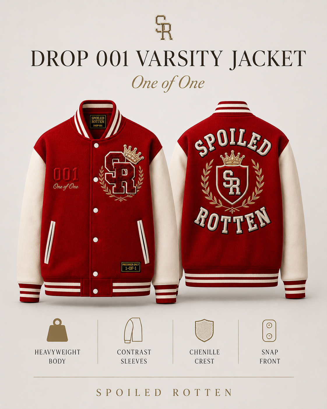 Drop 001 Varsity Jacket