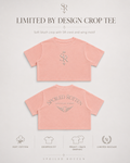 Blush Crown Crop Tee