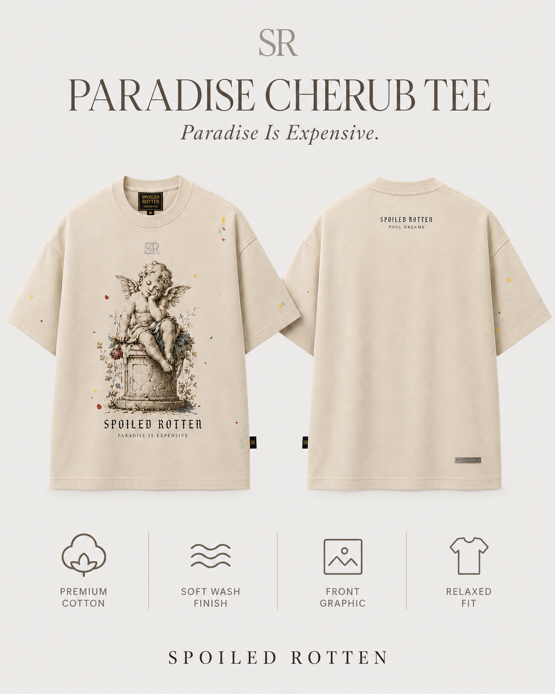 Paradise Cherub Tee