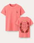 Too Rare To Be Normal Coral Tee