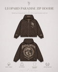 Leopard Paradise Zip Hoodie