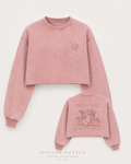 Paradise Is Expensive Cropped Sweatshirt