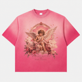 Paradise Floral Angel Pink Tee