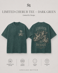 Limited Cherub Tee — Dark Green