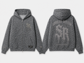 Luxury Decays Quietly Leopard Zip Hoodie