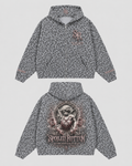 Luxury Decay Leopard Zip Hoodie