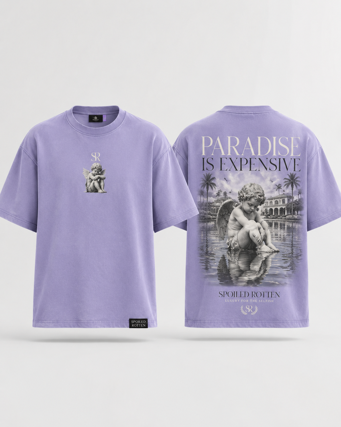 Paradise Is Expensive Lavender Tee