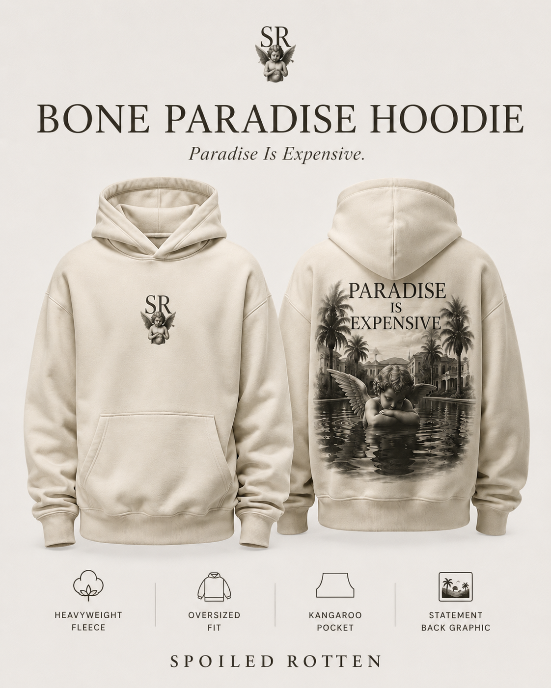 Bone Paradise Hoodie