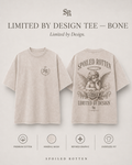 Limited By Design Tee — Bone