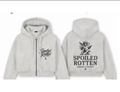Paradise Is Expensive Ash Zip Hoodie