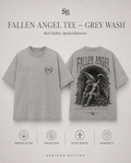 Fallen Angel Tee — Grey Wash