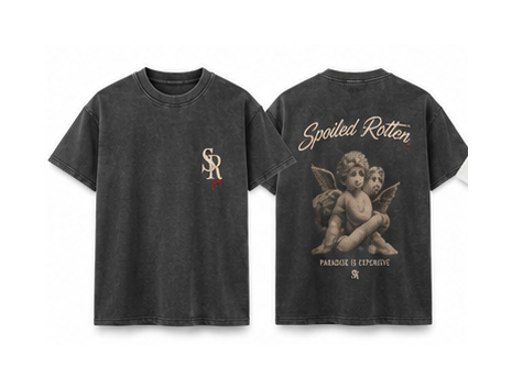 Paradise Is Expensive Vintage Black Tee